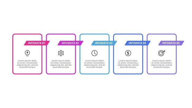 Infografía circular oscura con plantilla de 9 elementos para web en una presentación de negocios de fondo negro