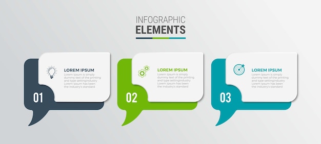 Infografía con diseño de pasos