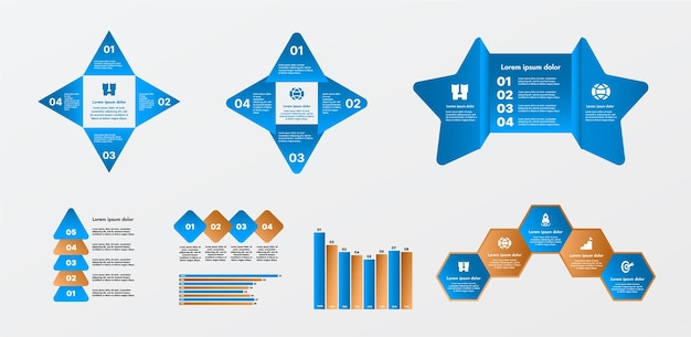 Esta infografía es una visualización completa de los datos en el campo de los negocios