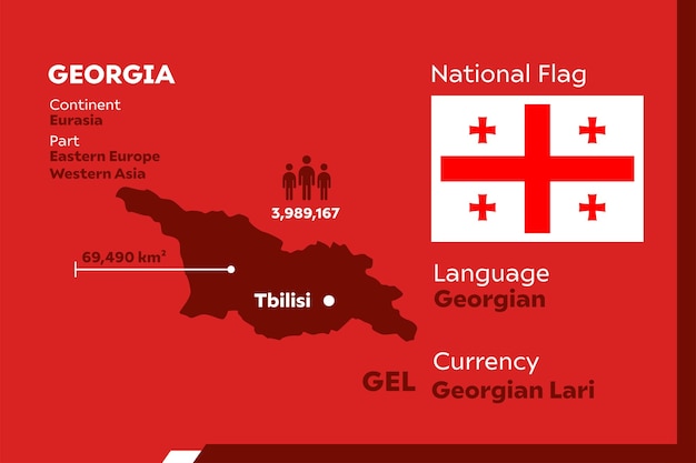 Infografía de georgia