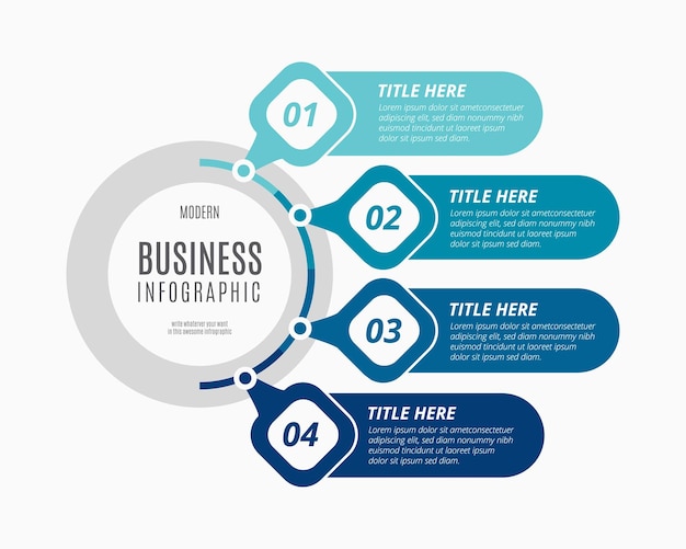 Infografía de negocios