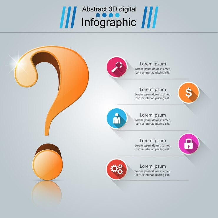 Vector infografía de negocios