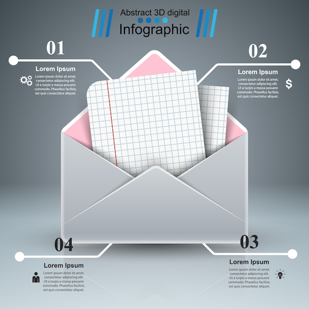 Infografía de negocios