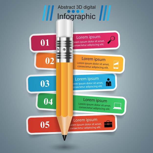 Infografía de negocios