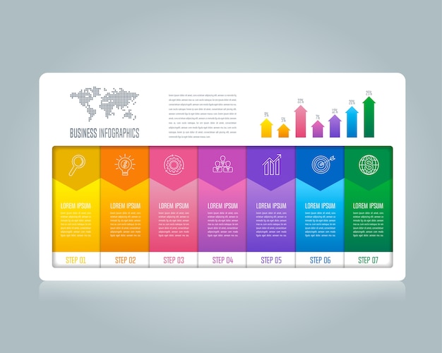 Infografía de negocios