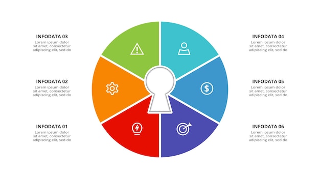 Infografía oscura creativa con plantilla de 4 elementos para web en una presentación de negocios de fondo negro