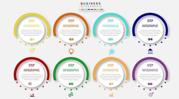 Infografía pasos emprendedores en el futuro.