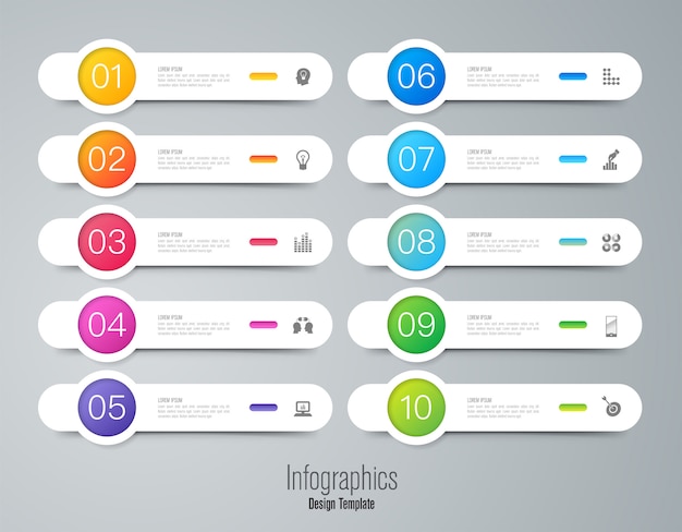 Infografía con pasos y opciones.