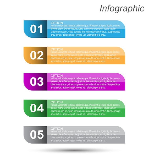 Infografía con pasos y opciones.