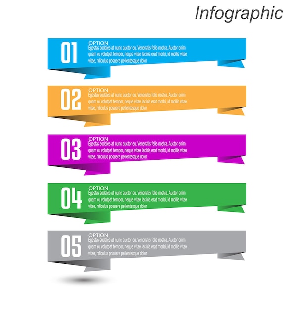 Infografía con pasos y opciones.