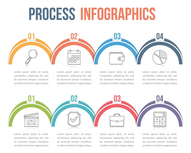 Infografía de proceso