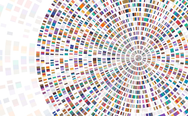 Infografía de prueba de adn Mapa de secuencia del genoma