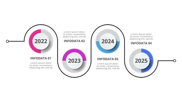 Infografía de rectángulos Visualización de datos empresariales.