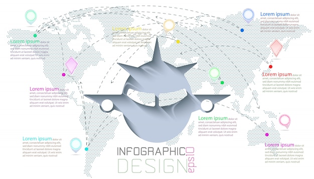 Infografía sobre comunicación de mapas del mundo.