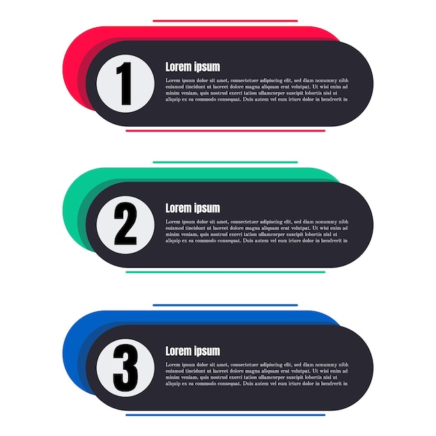 Infografía de tabla de contenido plana de vector libre