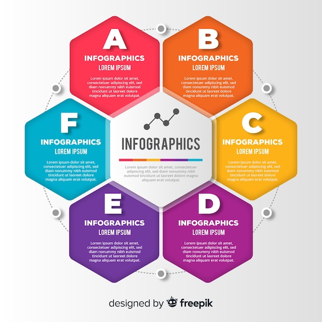 Vector infografía