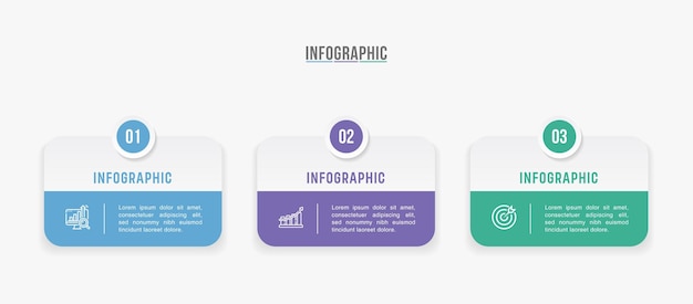 Infografías de línea de tiempo con 3 4 pasos u opciones para la presentación de procesos diagrama de flujo de trabajo diagrama de fluxo