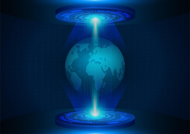 información código de seguridad digital sistema de red de datos concepto de internet binario seguro