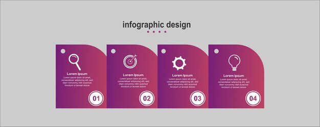 Información gráfica diseño diagonal negocio