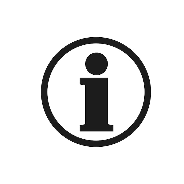 información sobre el signo del icono