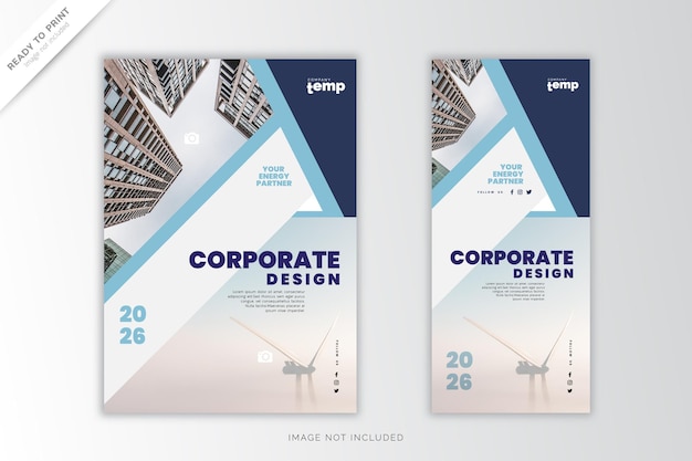 Informe anual corporativo, diseño creativo