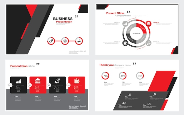 Vector informe anual empresarial diseño creativo plantilla de informe y presentaciones diseño creativo de folleto