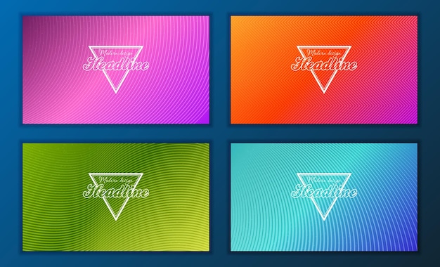 Informe de folleto abstracto vectorial moderno o plantilla de diseño de volante