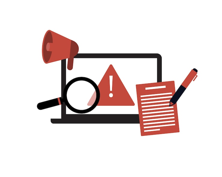 Vector el informe de incidentes de ti es la documentación de un evento que ha interrumpido el funcionamiento normal