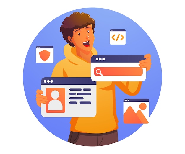 ingeniería de programadores y programación o codificación de desarrollo de sitios web