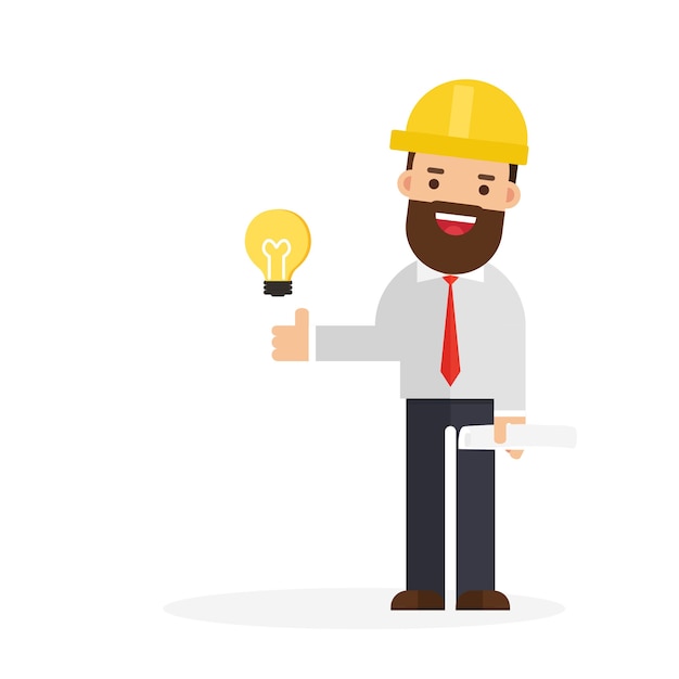 Ingeniero empresario Obtener una idea