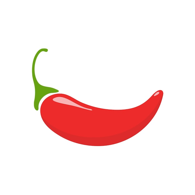 Vector ingredientes para cocinar chiles rojos