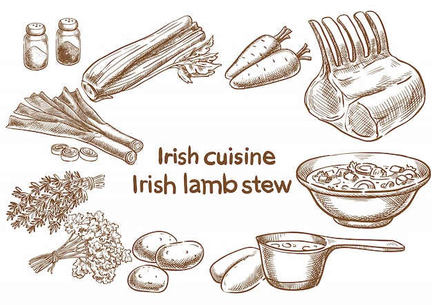Ingredientes irish lambstew.