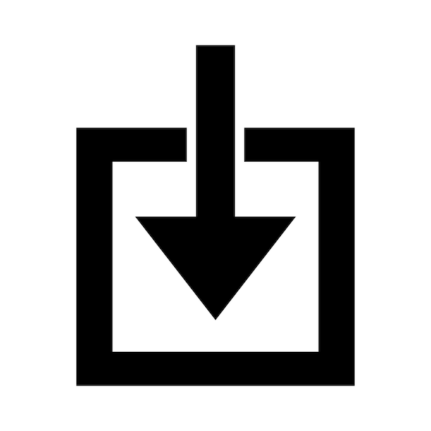 Ingrese la plantilla de diseño de vector de logotipo de icono