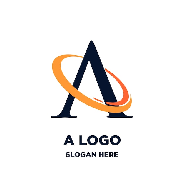 Una inicial del logotipo