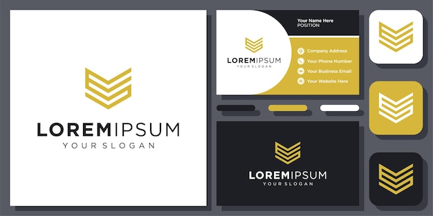 Iniciales letra es o es gold simple line luxury monogram vector logo design con business card