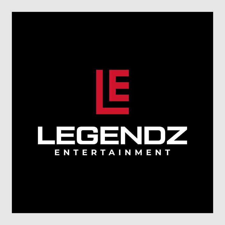 Vector iniciales únicas del logotipo de le