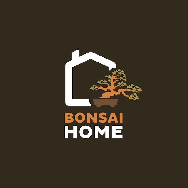 Inicio bonsái logotipo