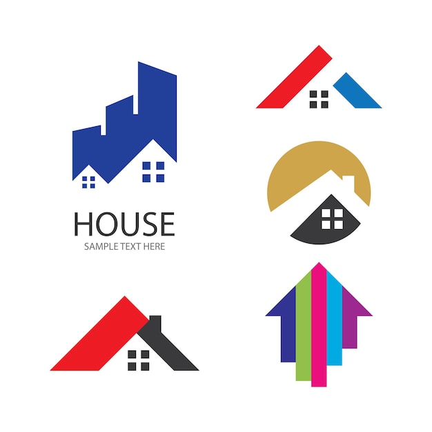 Inicio Diseño de logotipos de propiedad y construcción.