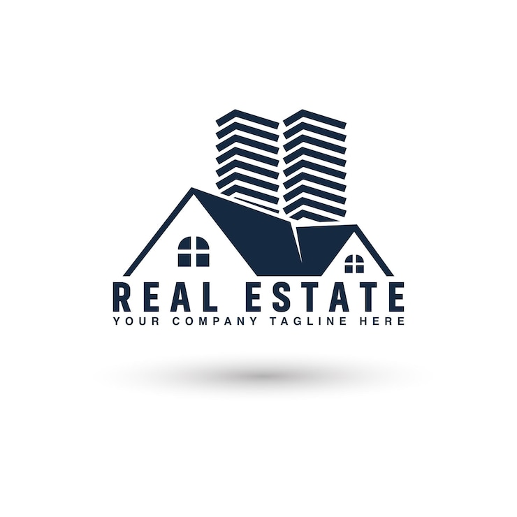 inmobiliaria plantilla de logotipo