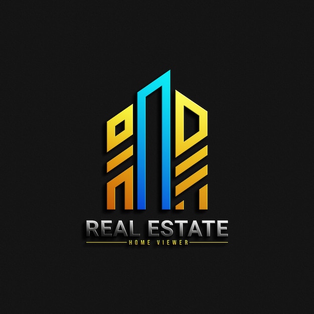 Inmobiliario logo diseño