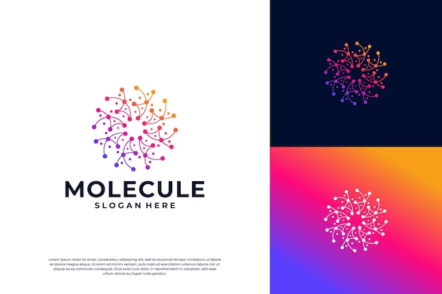 Innovación en el diseño del logotipo de la nanotecnología moderna