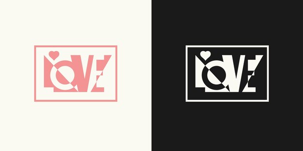 Inscripción elegante Amor por el diseño y la impresión en la ropa Tipografía moderna con elementos gráficos