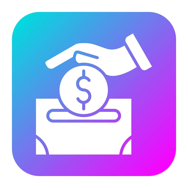 Insert coin vector icon Puede usarse para el conjunto de iconos de lavandería