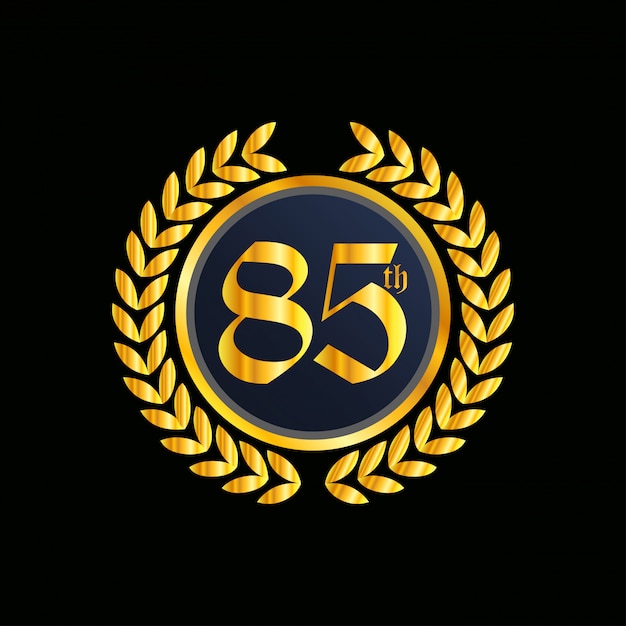 Insignia de aniversario de 85 años