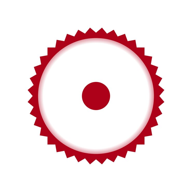 Vector insignia de la bandera de japón