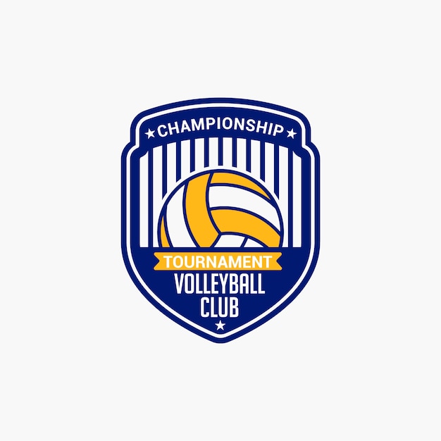 Insignia del club de voleibol