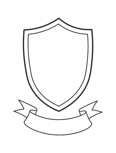 Insignia del escudo real heráldico