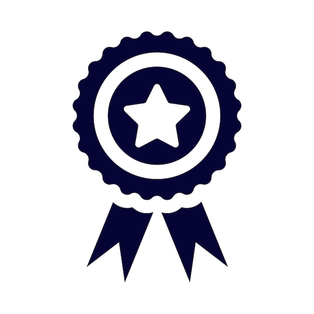 insignia estrella estrella insignia de negocio icono de insignia