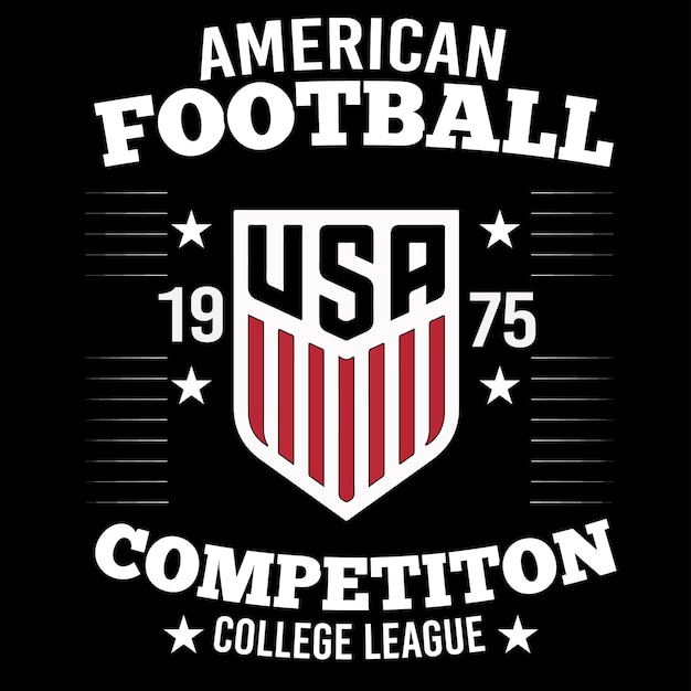 Insignia de fútbol americano