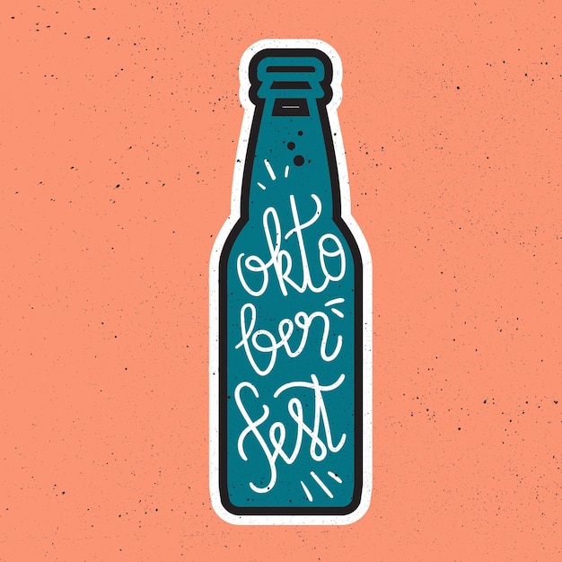 Insignia de letras Oktoberfest
